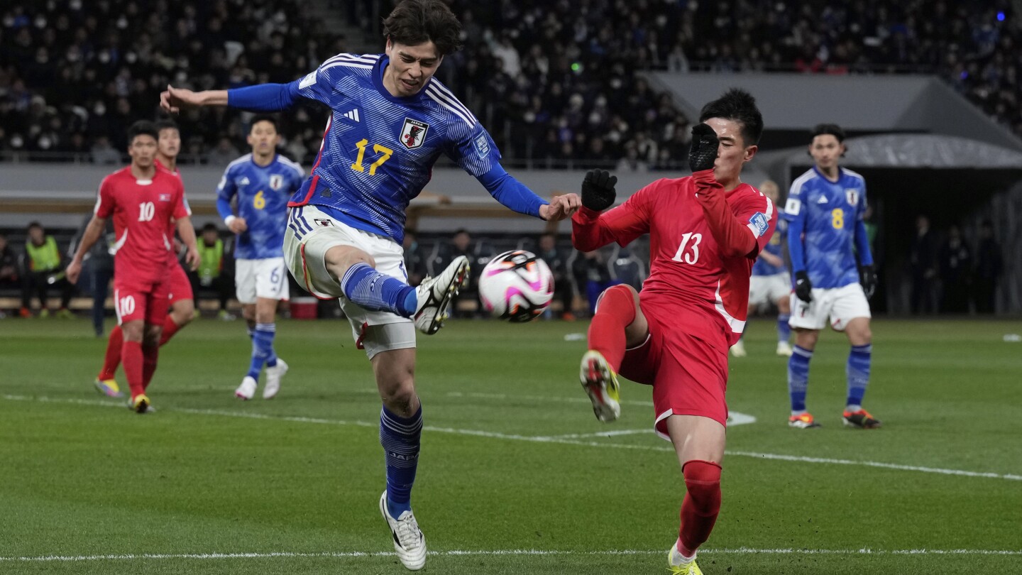 일본이 월드컵 예선으로 북한에 승리, 그 후 북한이 방일 중지와 미디어 보도