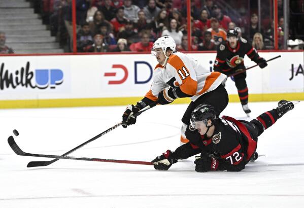 Flyers' Milestone 5-1 Win Over Blues