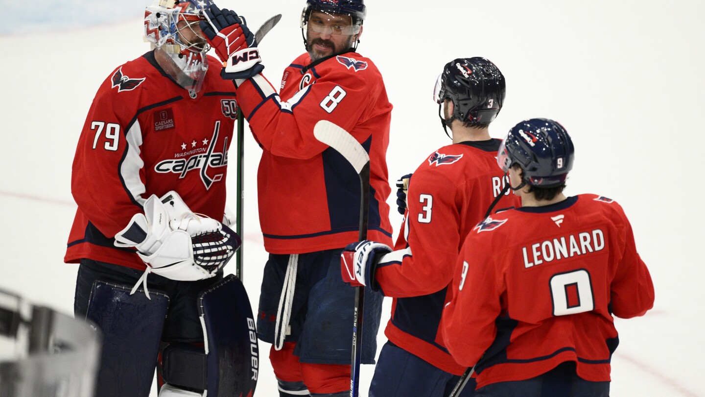 Capitals are the top team in the East after getting Alex Ovechkin the NHL career goals record