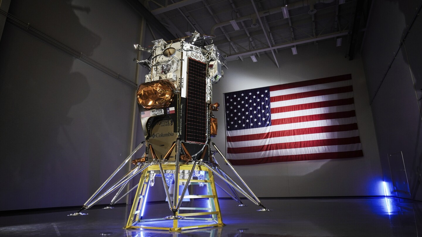 US-made lunar lander Odie set to make historic touchdown on the moon