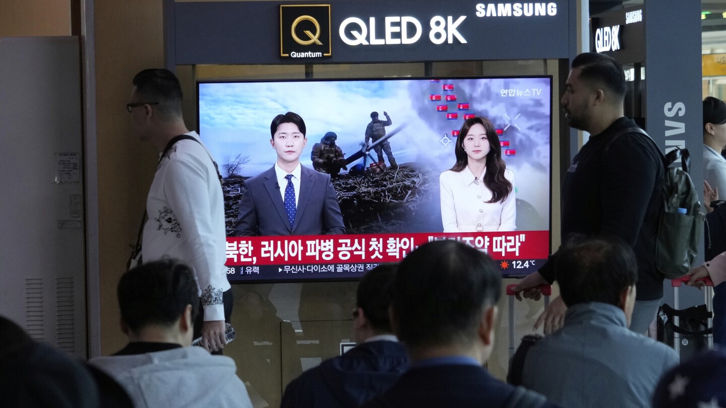 About 4,700 North Korean soldiers have been killed or wounded fighting for Russia, South Korea says