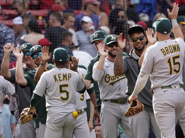 Red Sox: A's swept away