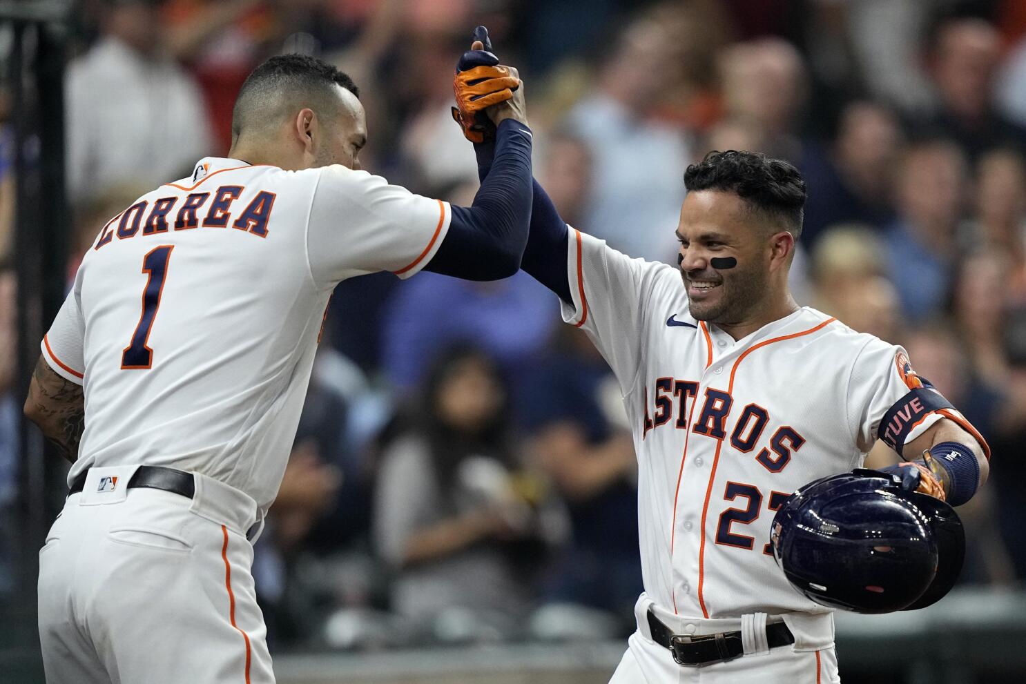 Altuve homers again, Astros beat White Sox 10-2