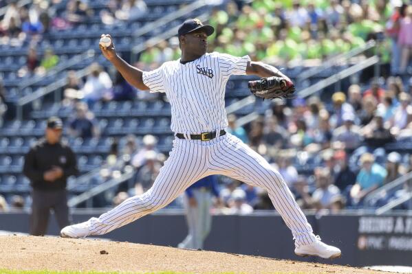 Yankees pitcher Luis Severino out for the season with a strained