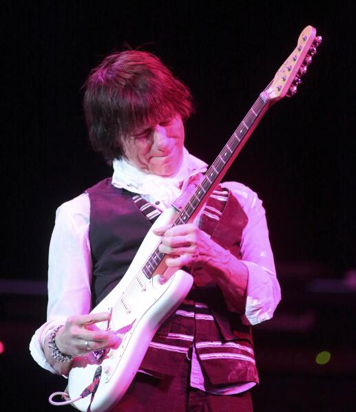 Jeff Beck, guitarist who influenced generations, dies at 78