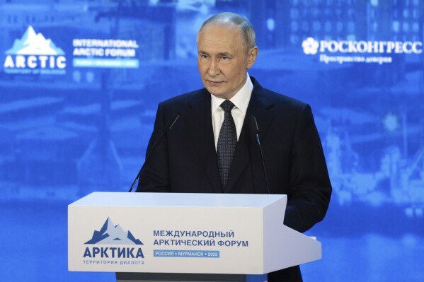 Putin says US push for Greenland rooted in history, vows to uphold Russian  interest in the Arctic | AP News