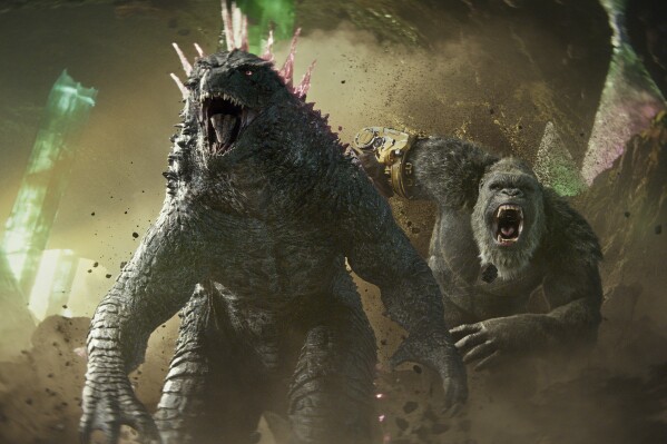 Movie Review: ‘Godzilla x Kong’ has scales and scale but not much else