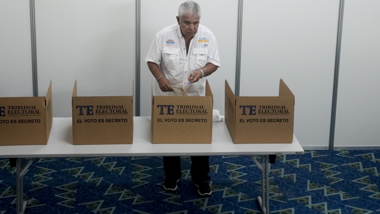 Elecciones en Panamá: Los electores en Panamá votan para elegir un nuevo presidente