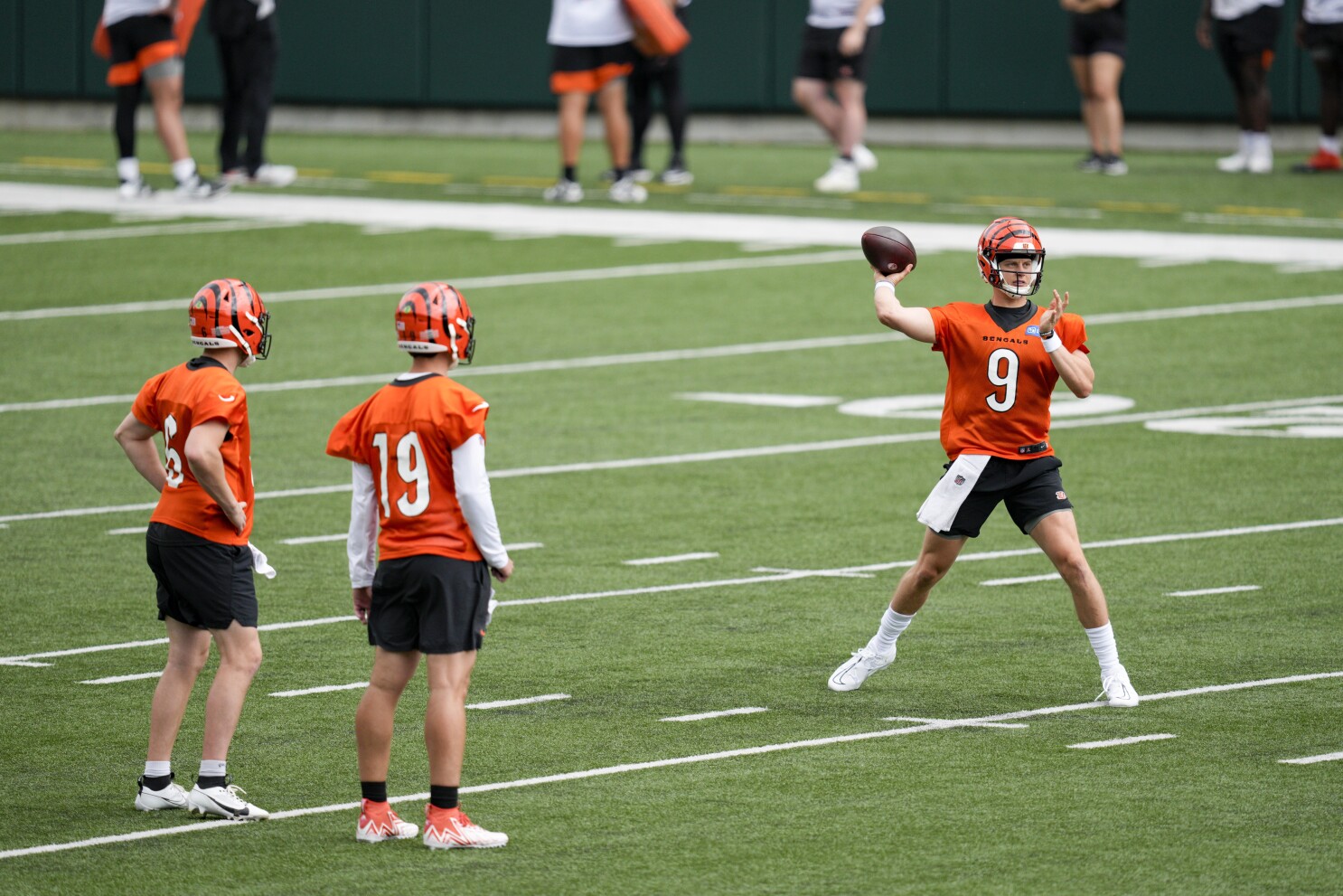 Bengals quarterback Joe Burrow on offseason workouts, contract