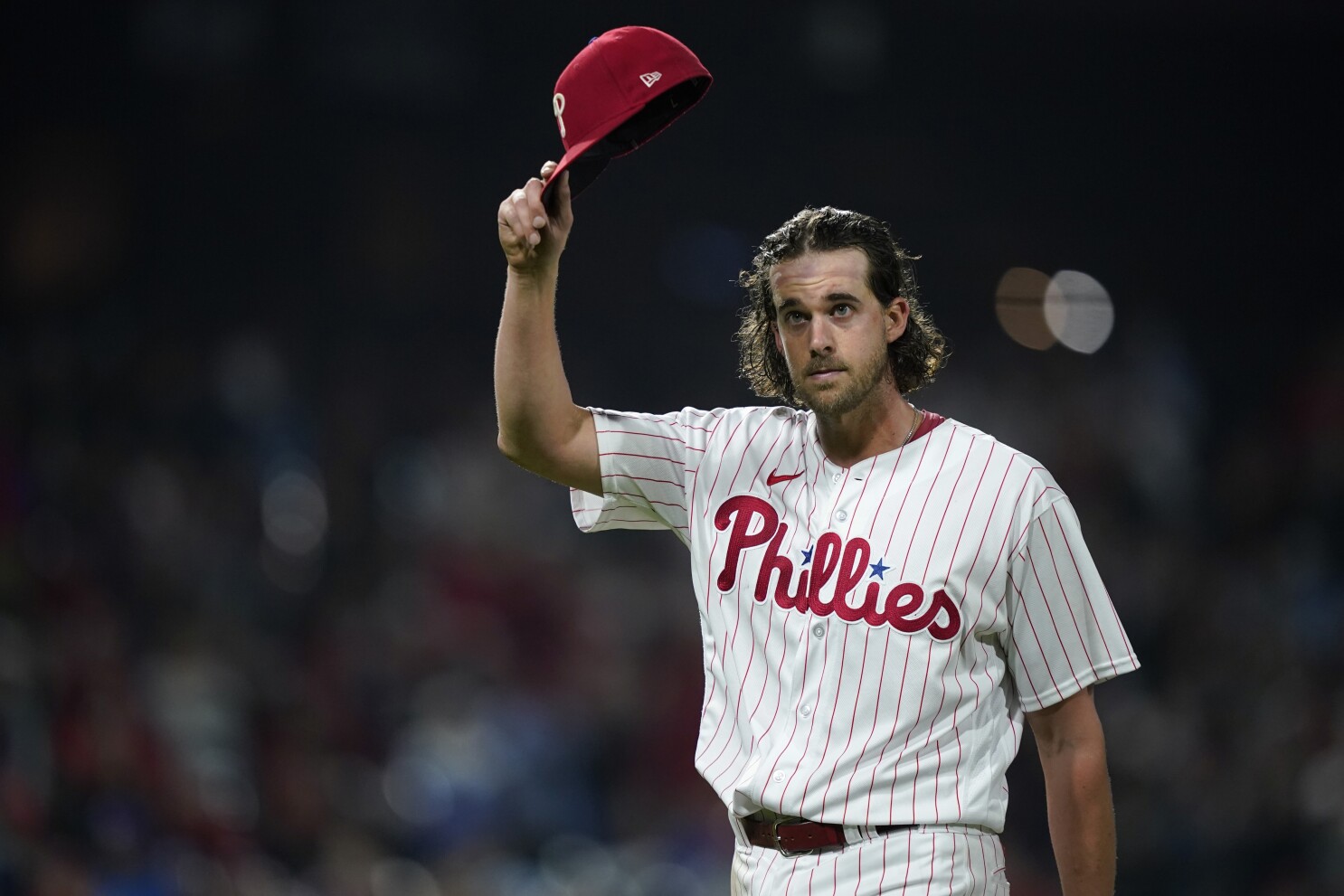 Nola shines in 1st start after All-Star break as Phillies edge Brewers 