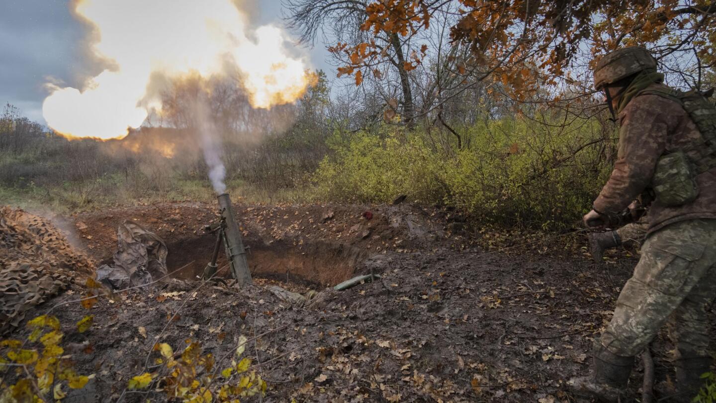 Ukraine attacks Russia's hold on southern city of Kherson