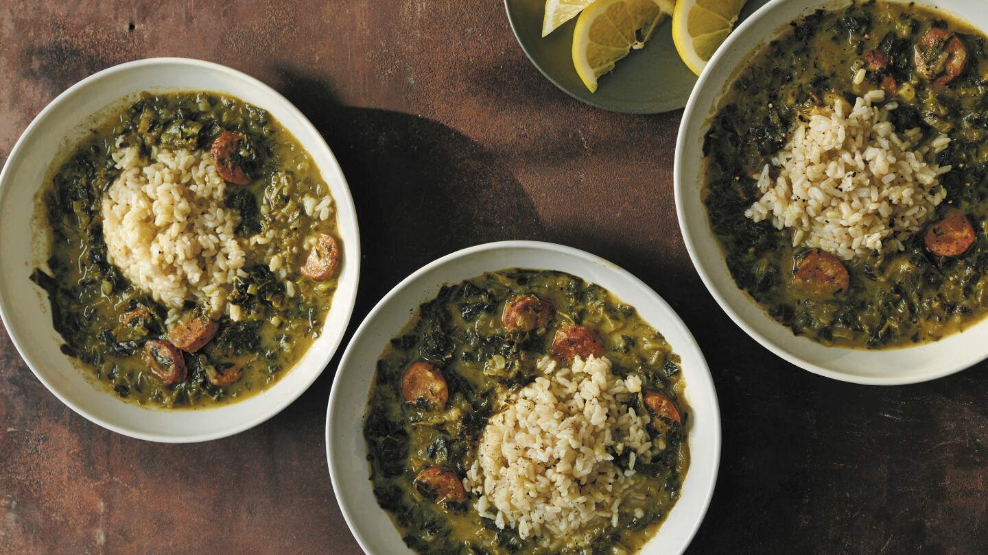 This Mardi Gras gumbo comes from a new cookbook linking healthy eating to good sleep