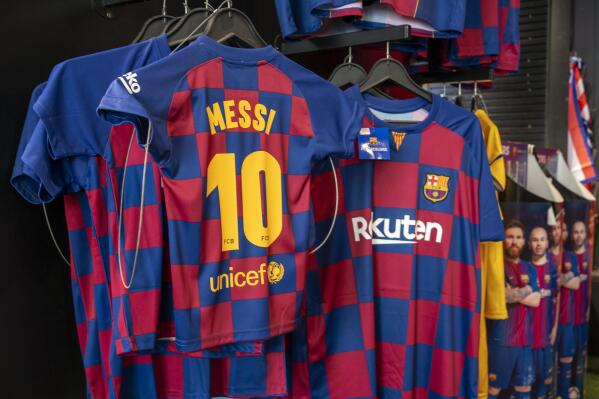 Lionel Messi Signed Match Worn Shirt - 2021 Supercopa de Espana