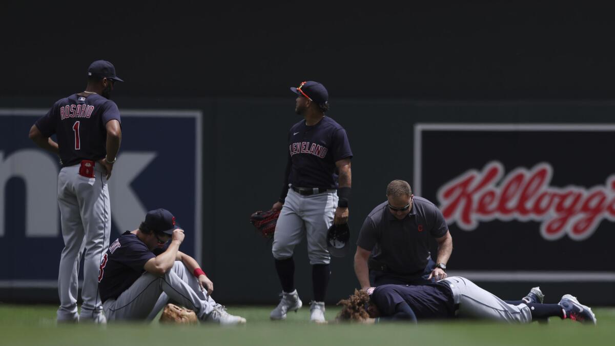 Indians' Naylor set for surgery after horrific leg injury