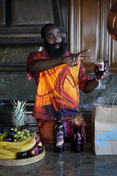 NBA Superstar James Harden Launches J-HARDEN Wine