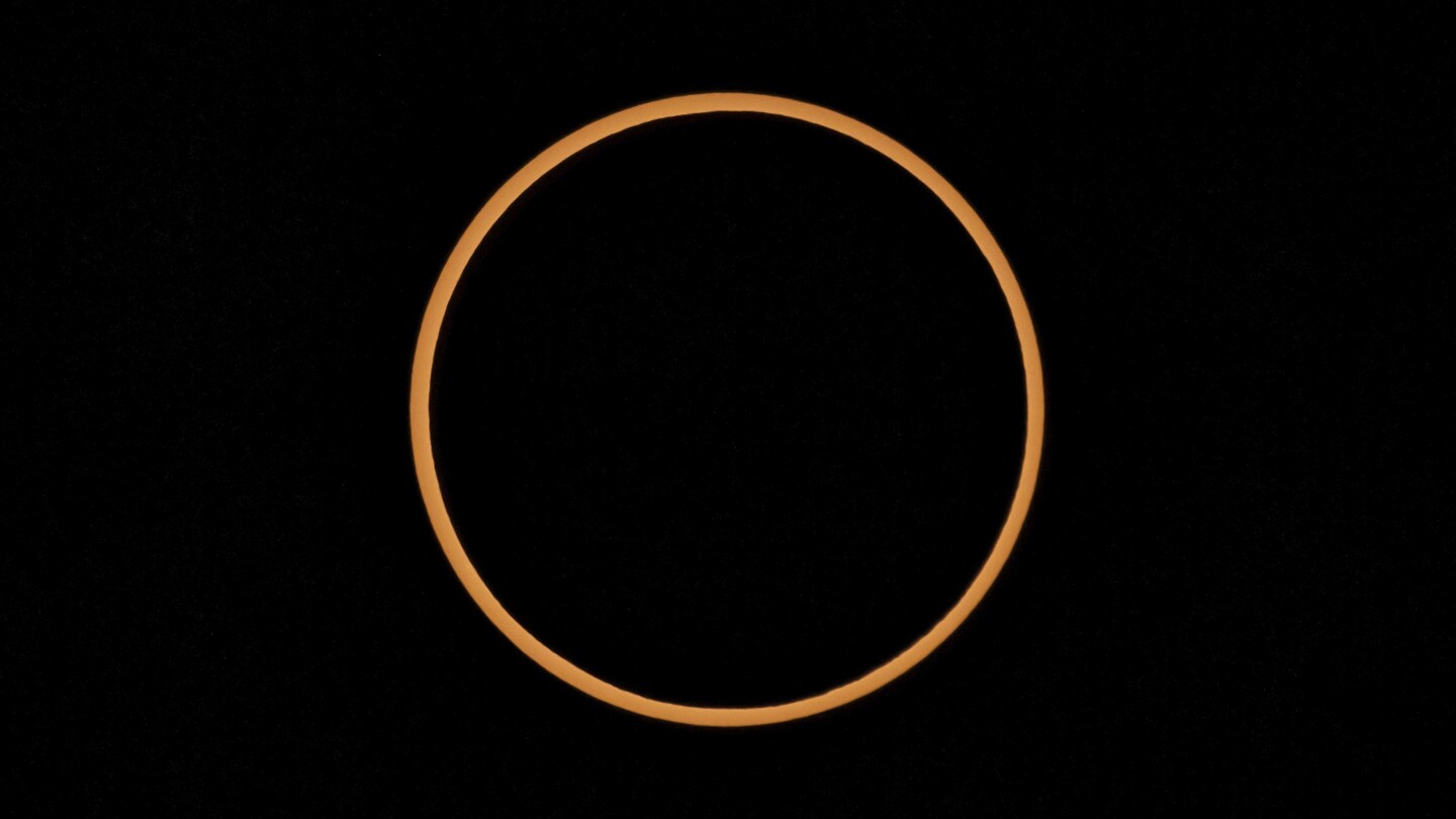 A “Ring of Fire” solar eclipse occurs. But only a lucky few will see it