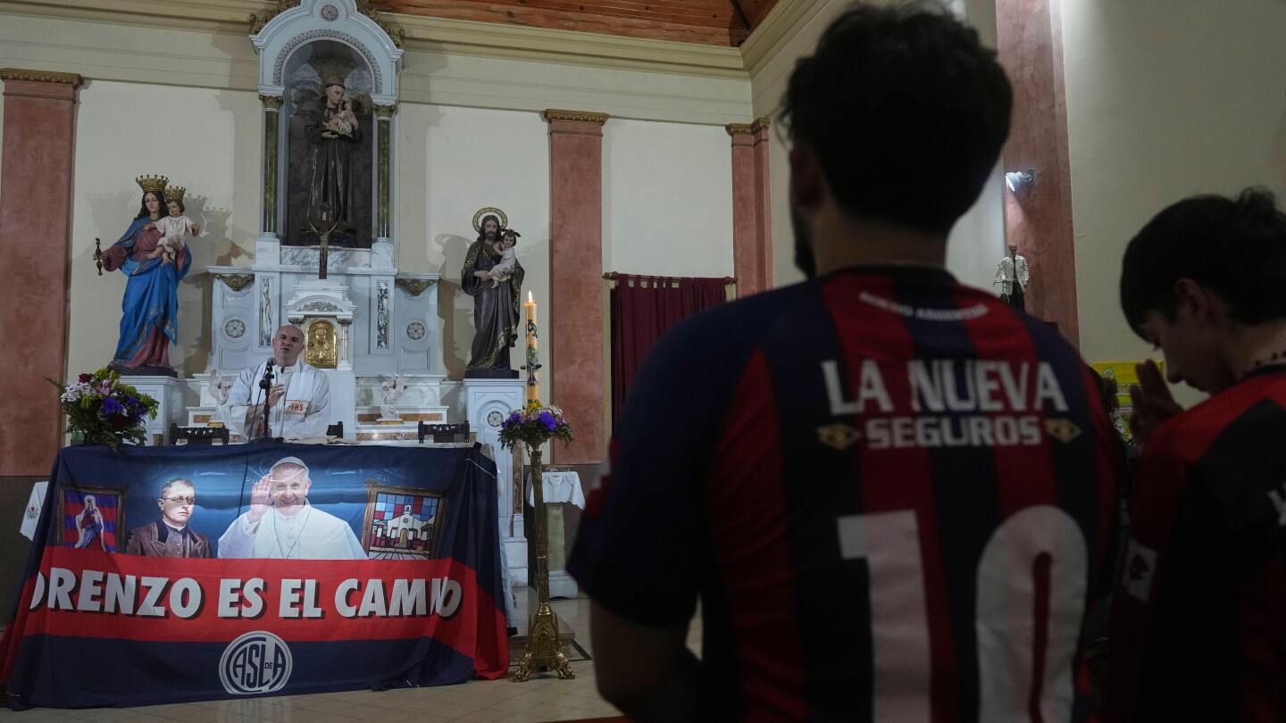 BUENOS AIRES Argentina AP — Pope Francis’ beloved soccer club