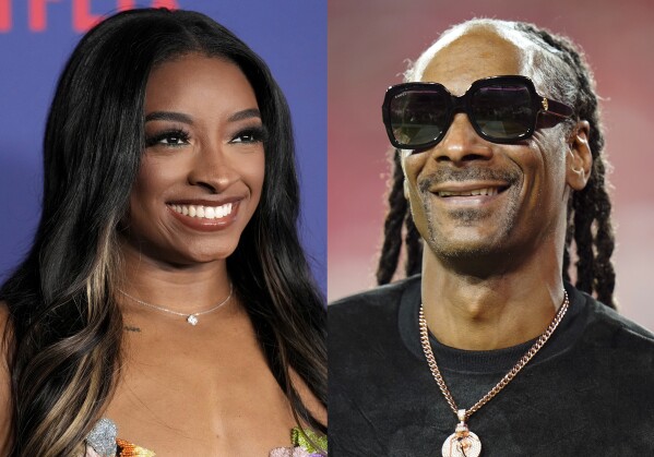 Simone Biles to join Snoop Dogg as a guest mentor for an episode on NBC's  'The Voice' | AP News