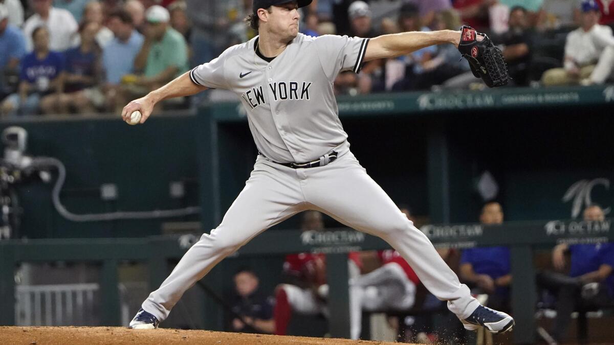Cole sets Yankees single-season Ks record, surpassing Guidry