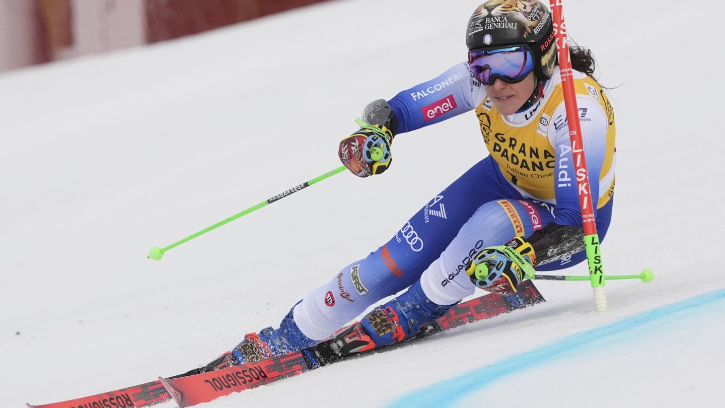 Brignone Secures Ninth World Cup Win, Targets GS Crystal Globe