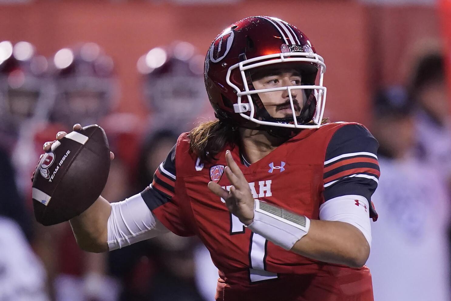 Stanford University quarterback John Elway is seen in action in