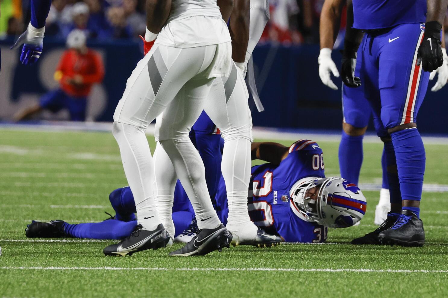 Buffalo Bills dominate Tennessee Titans 41-7, but cornerback Dane Jackson  hospitalized after scary-looking injury