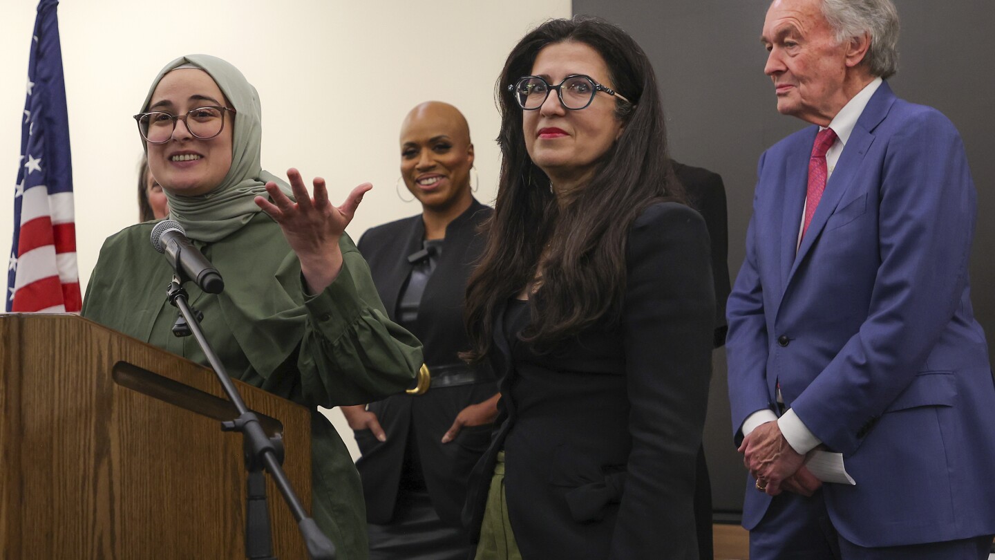 Turkish Tufts University student back in Boston after release from Louisiana detention center