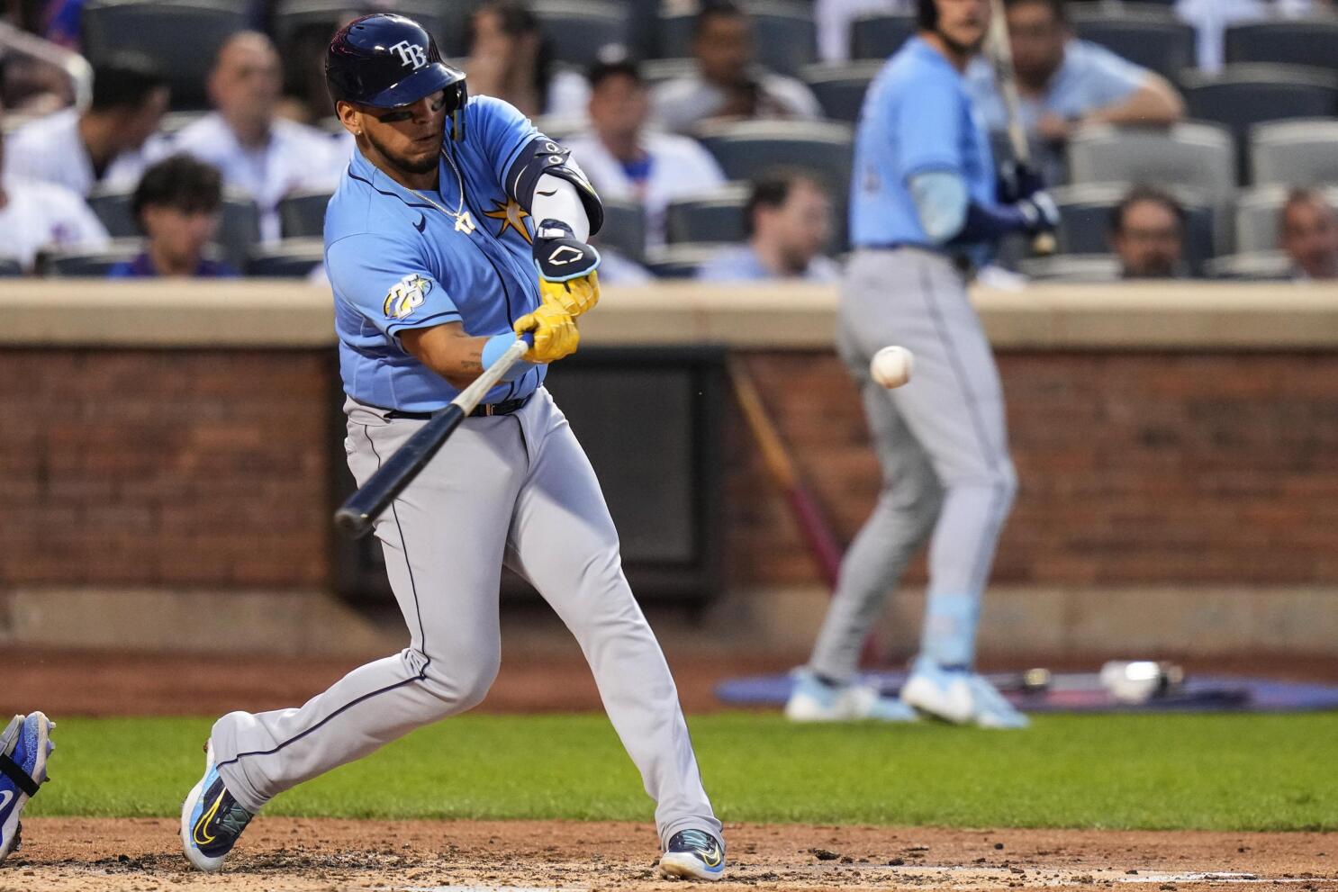 Isaac Paredes, Rays batter Justin Verlander, Mets