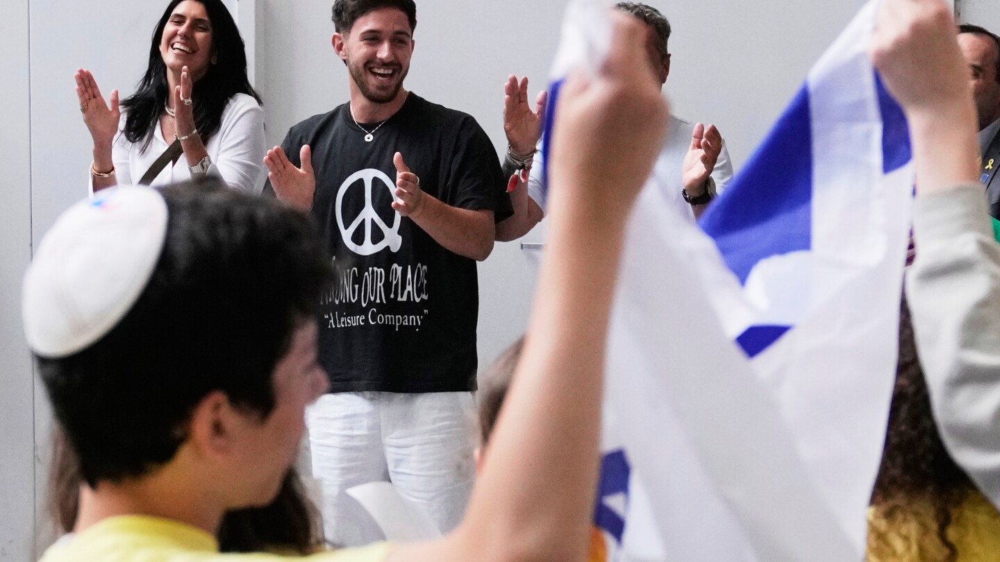 Feted by school children, tossing out a first pitch: Former Israeli hostage grapples with celebrity