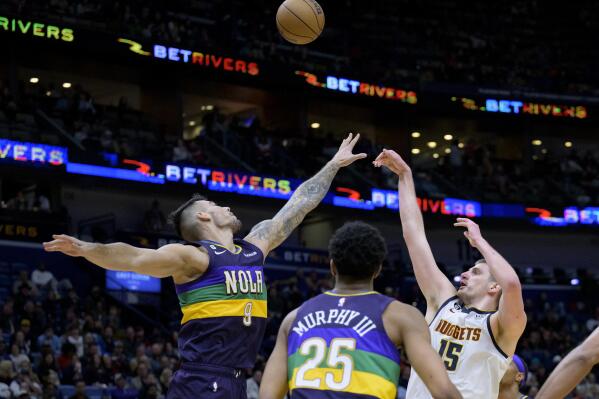 Jokic returns with triple-double, Nuggets top Pelicans 99-98