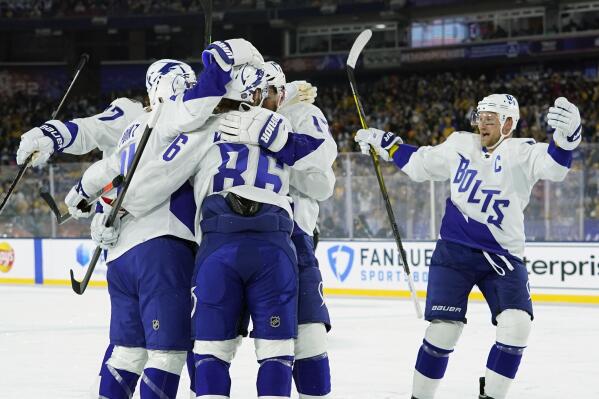 Tampa Bay Lightning Customized Number Kit For 2022 Stadium Series