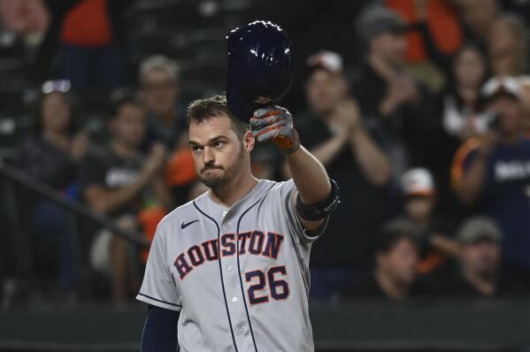 On deck: Baltimore Orioles at Astros