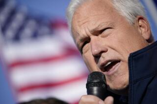 FILE - Matt Schlapp, chairman of the American Conservative Union, speaks during a news conference outside of the Clark County Election Department, Nov. 8, 2020, in North Las Vegas. (AP Photo/John Locher, File)