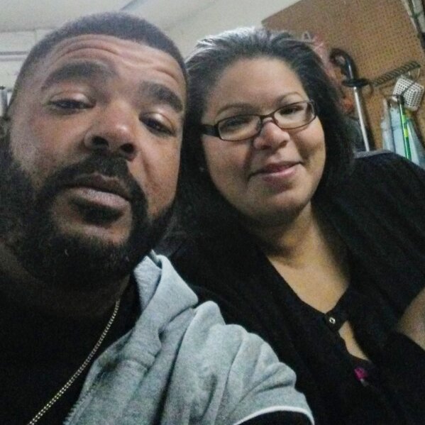 This 2016 photo provided by Roland Mack of District Heights, Md., shows him with his sister, Chantee. In 2020, Chantee Mack, a Prince George’s County, Md., public health worker, died of COVID-19 after, family and co-workers believe, she and several colleagues contracted the disease in their office. (Roland Mack via AP)