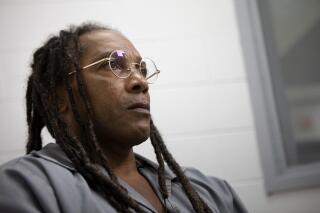 FILE- In this Nov. 5, 2019 file photo, Kevin Strickland is pictured in an interview room at Western Missouri Correctional Center in Cameron, Mo. Jackson County Prosecutor Jean Peters Baker on Monday, Aug. 30, 2021, filed a motion asking a judge to exonerate Strickland who has been imprisoned for four decades for a triple murder that she and many others do not believe he committed. (James Wooldridge/The Kansas City Star via AP, File)