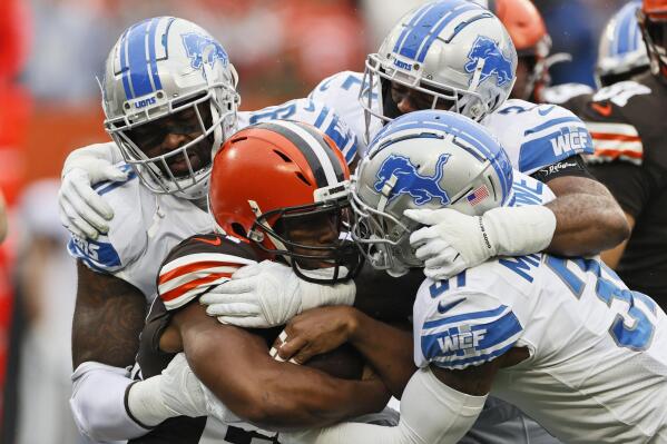 Detroit Lions lose to Cleveland Browns, 13-10: Game thread