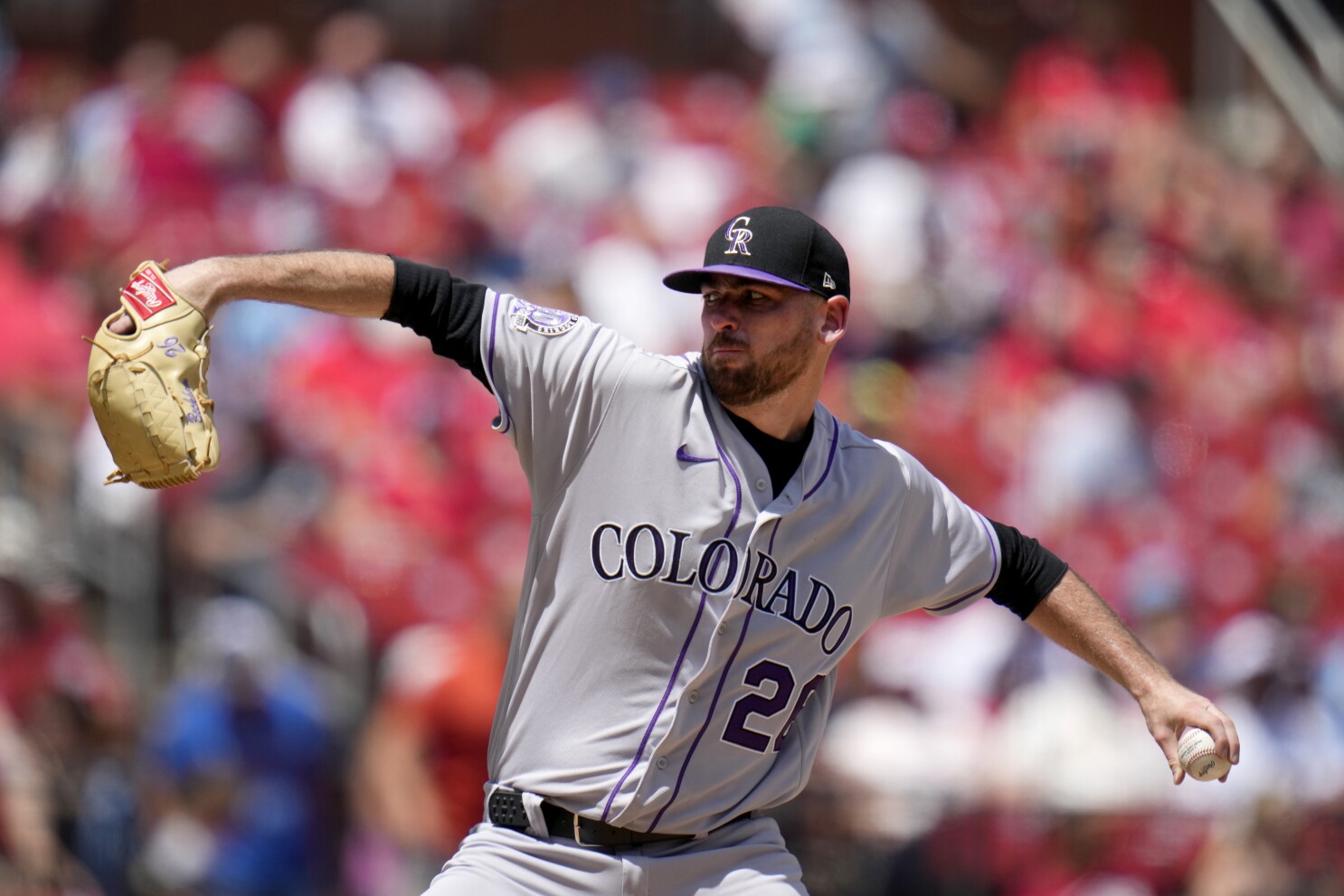 Ezequiel Tovar collects three hits in Rockies' loss to Cubs