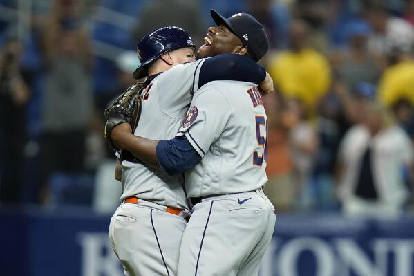 Astros clinch AL West for 5th time in 6 years, beat Rays 4-0