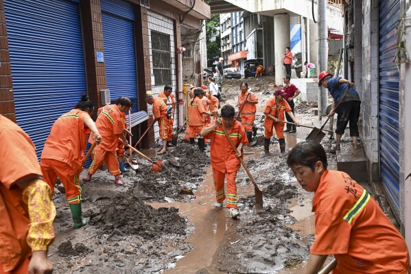 15 Killed By Floods In Southwestern China As Seasonal Torrents Hit.