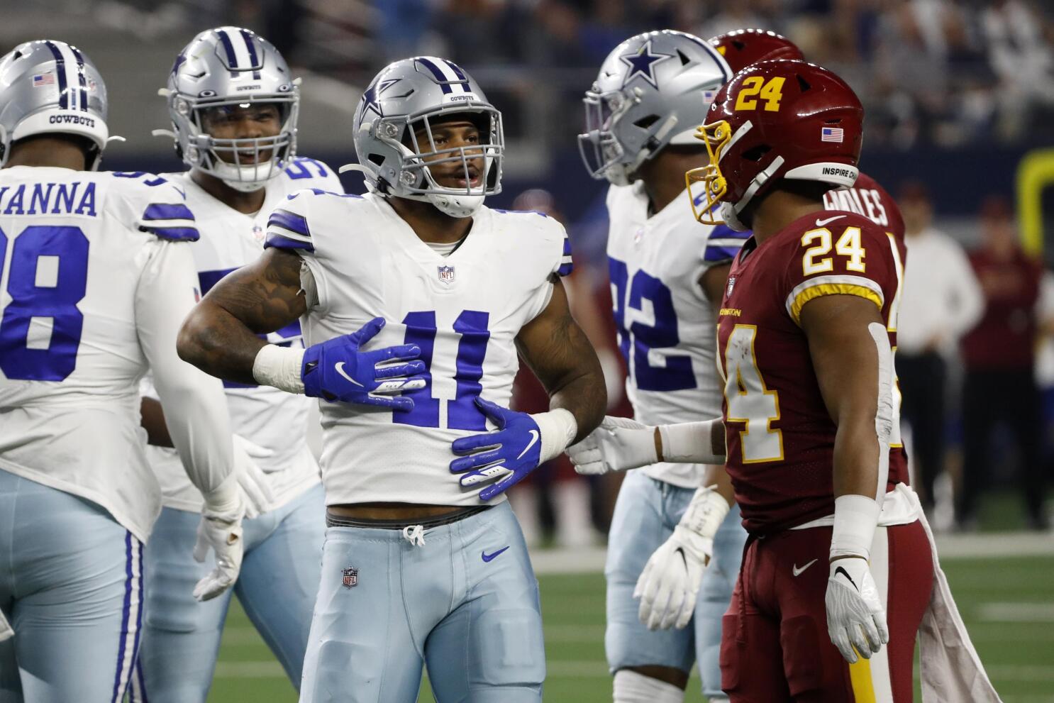 Micah Parsons sets Dallas Cowboys rookie sack record in Thanksgiving Day  game against Raiders 