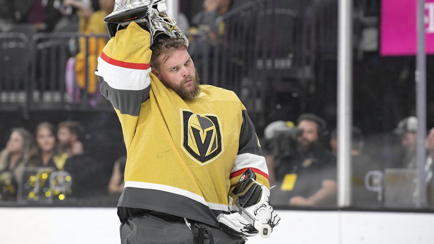Robin Lehner emerging as an important piece for Vegas Golden Knights