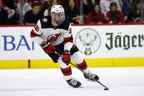 New Jersey Devils sign Jesper Bratt to an eight-year, $63M deal