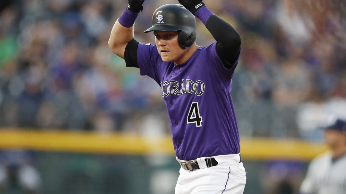 Strong pitching, Tony Wolters' three-run homer lead Rockies over
