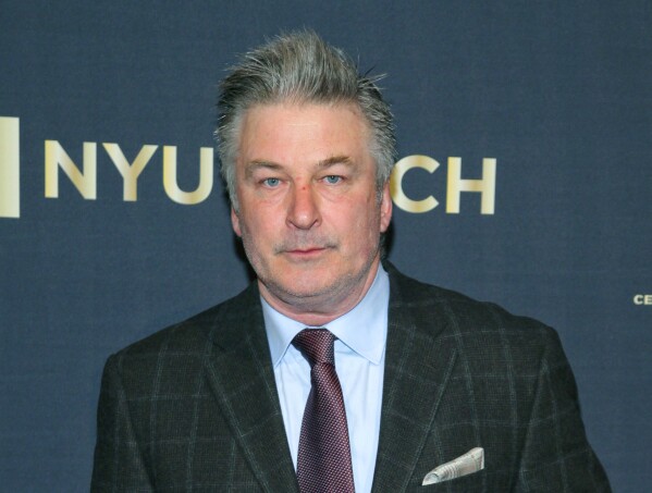 FILE - Alec Baldwin attends the NYU Tisch School of the Arts 50th anniversary Gala at Jazz at Lincoln Center's Frederick P. Rose Hall, April 4, 2016, in New York. A grand jury indicted Alec Baldwin on Friday, Jan. 19, 2024, on an involuntary manslaughter charge in a 2021 fatal shooting during a rehearsal on a movie set in New Mexico, reviving a dormant case against the A-list actor. (Photo by Andy Kropa/Invision/AP, File)