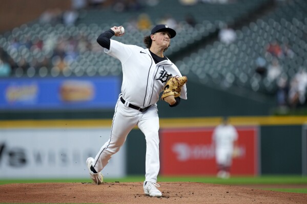 Detroit rookie Reese Olson pitches the Tigers past the Dodgers 4-2 to avoid  a sweep – The Oakland Press