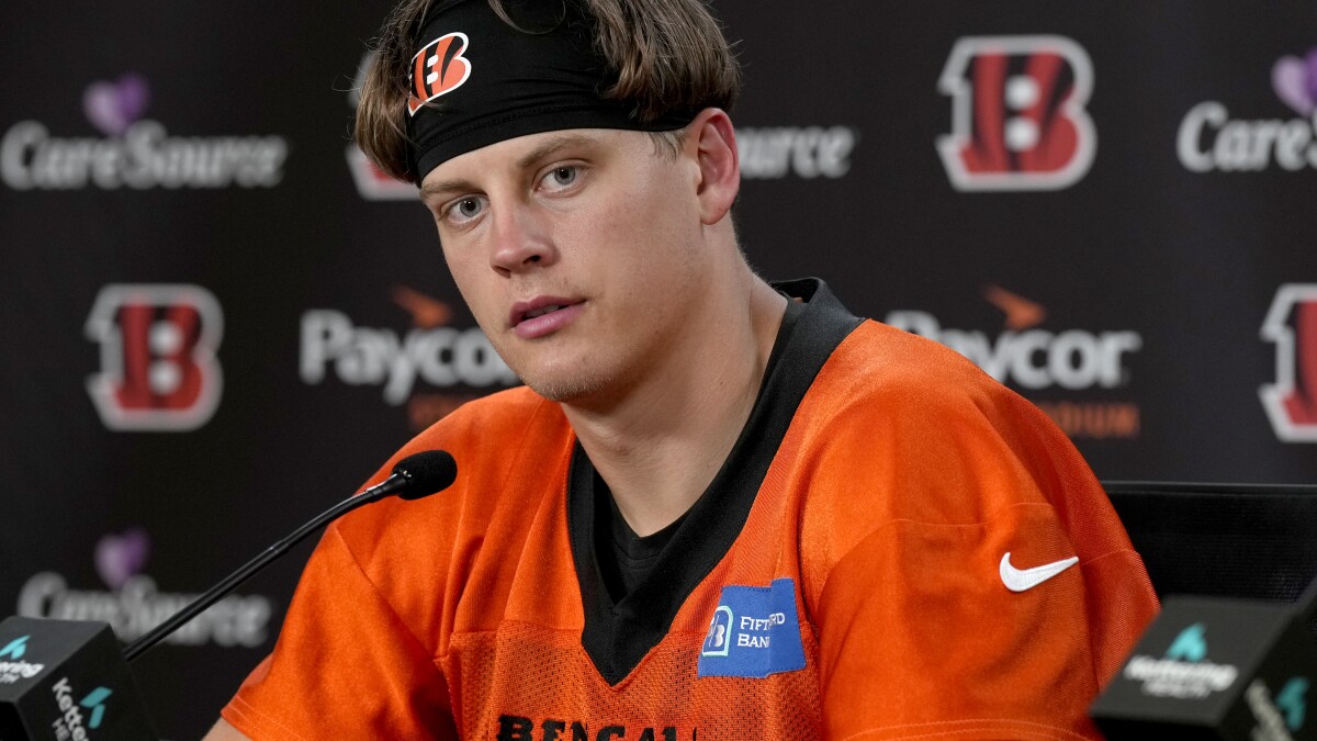 Bengals QB Burrow back from camp calf injury, looks to improve poor record  against Browns in opener