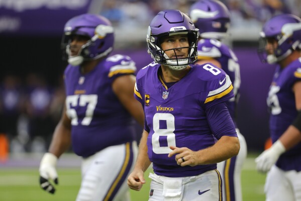 Kirk Cousins explained sitting on bench after throwing game-winning TD