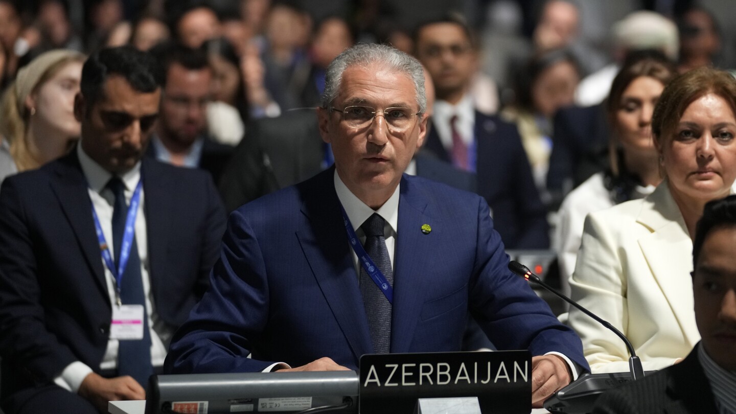 Министърът на екологията на Азербайджан беше назначен да ръководи годишните