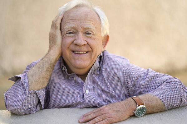 FILE - Leslie Jordan poses for a portrait at Pan Pacific Park in the Fairfax district of Los Angeles on Thursday, April 8, 2021 to promote his new book "How Y'all Doing?: Misadventures and Mischief from a Life Well Lived." Jordan, the Emmy-winning actor whose wry Southern drawl and versatility made him a comedy and drama standout on TV series including “Will & Grace” and “American Horror Story,” has died. He was 67. (AP Photo/Damian Dovarganes, File)