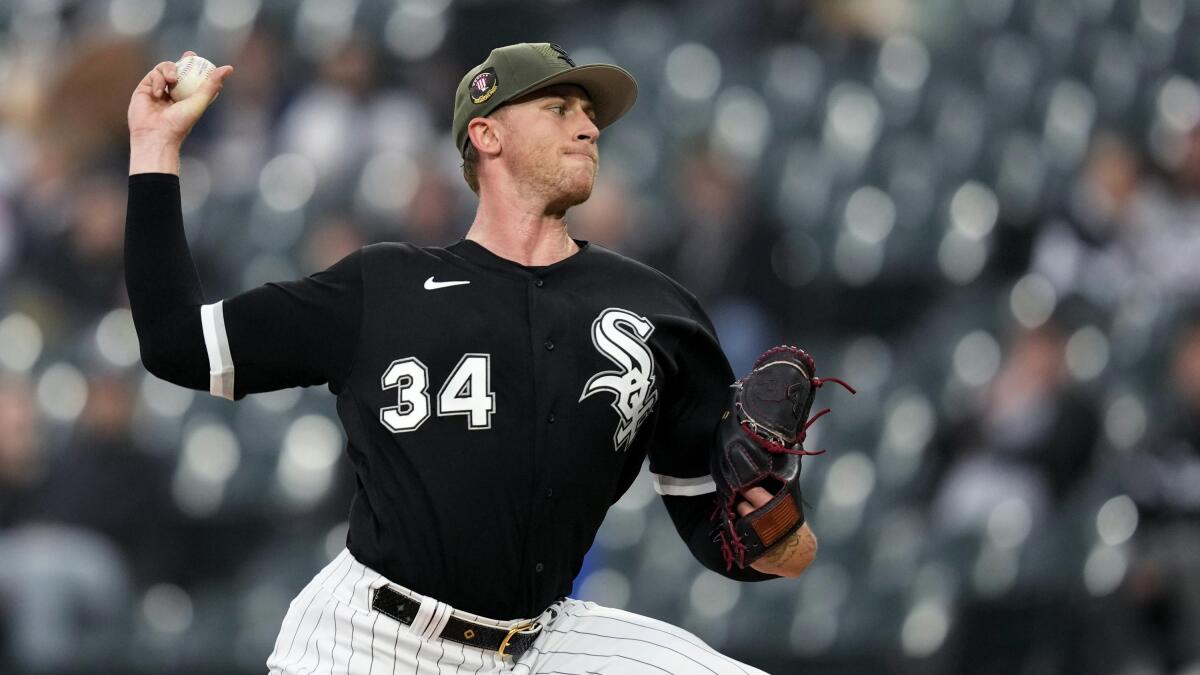 White Sox pitcher Michael Kopech strikes out 9 in 7.0 innings